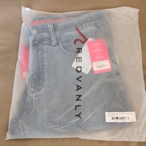Redvanly Men's High Rise Gray Jeans
